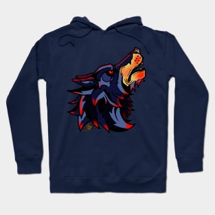 Wolf design Hoodie